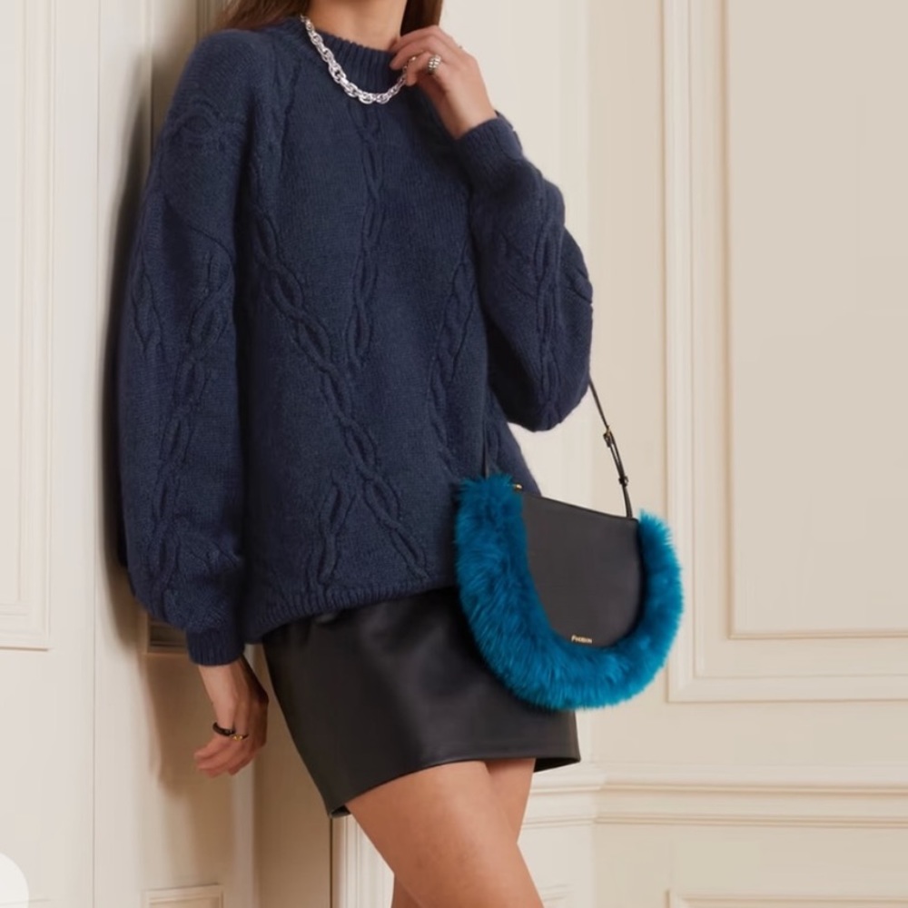 Anine Bing Mike Cable knit Sweater